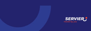 Servier's banner